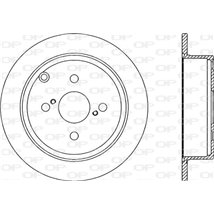 Disc frana Spate DR-ST TOYOTA COROLLA 1.3-1.4-1.6 10.01-03.08 - ATE-24.0109-0138.1