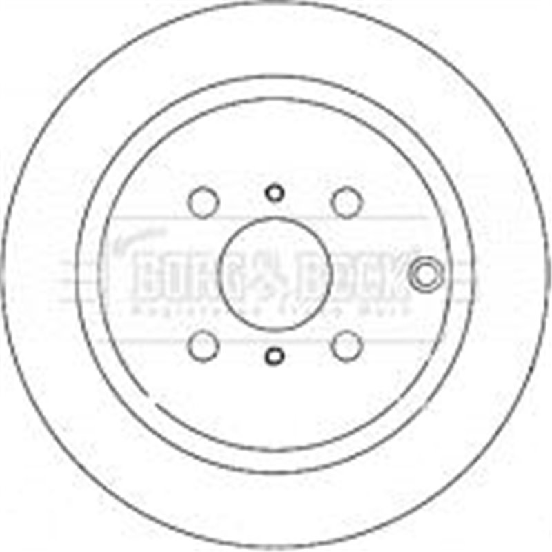 Disc frana Spate DR-ST TOYOTA COROLLA. COROLLA VERSO. IST. MATRIX. PRIUS. VIOS-SOLUNA VIOS. YARIS. YARIS VERSO 1.0-2.0D 04.99-03