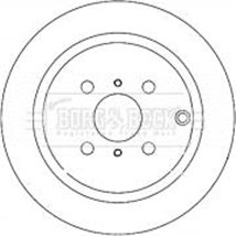 Disc frana Spate DR-ST TOYOTA COROLLA. COROLLA VERSO. IST. MATRIX. PRIUS. VIOS-SOLUNA VIOS. YARIS. YARIS VERSO 1.0-2.0D 04.99-03