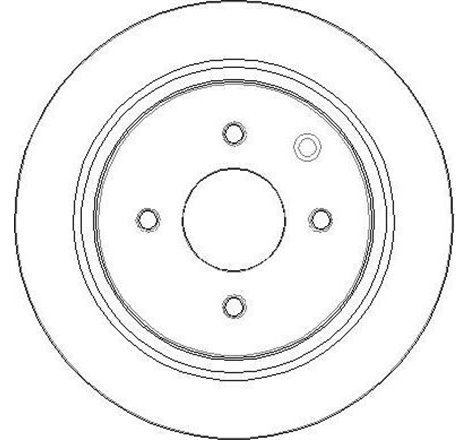 Disc frana Spate DR-ST NISSAN CUBE. TIIDA 1.5-1.8 01.03- - ATE-24.0109-0166.1