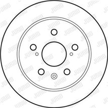 Disc frana Spate DR-ST VOLVO S60 II. S80 II. V60 I. FIAT SEDICI. SUZUKI SWIFT III. SX4 1.5-2.4D 02.05- - ATE-24.0109-0167.1