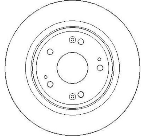 Disc frana Spate DR-ST HONDA ACCORD IX. ACCORD VIII. HR-V 1.5-3.5 06.08- - ATE-24.0109-0169.1
