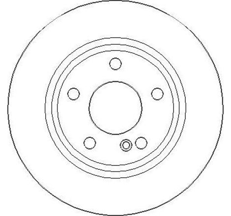 Disc frana Spate DR-ST MERCEDES A W176. B SPORTS TOURER W246. W242. CLA C117 1.5D-2.2D 11.11-03.19 - ATE-24.0109-0173.1