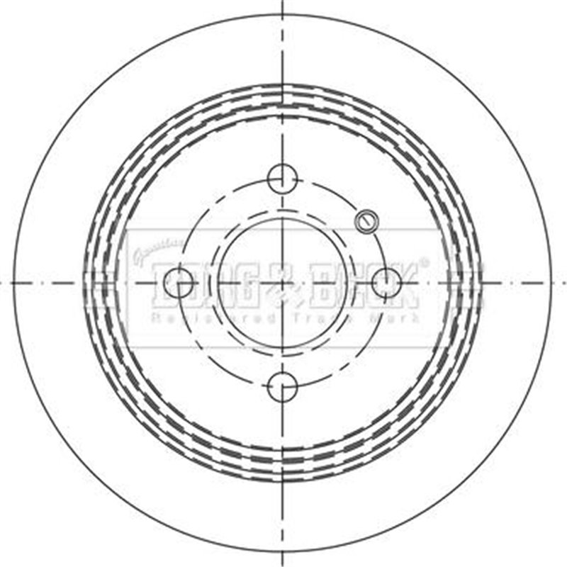 Disc frana Spate DR-ST BMW 3 E21. 3 E30 1.6-2.7 01.78-06.94 - ATE-24.0110-0150.1