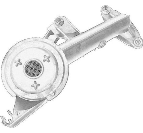 Conducta admisie, pompa ulei - PSA-1018.66