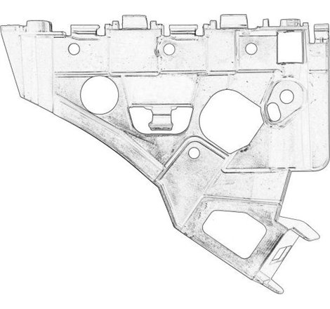 Suport,tampon - PSA-13368873