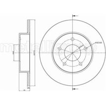 Disc frana Spate DR-ST NISSAN ALMERA TINO. PRIMERA 1.6-2.2D 08.00- - ATE-24.0110-0285.1