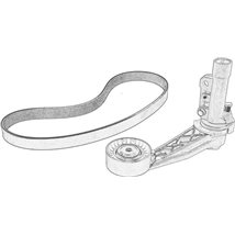 Set curea transmisie cu caneluri - PSA-1611279180