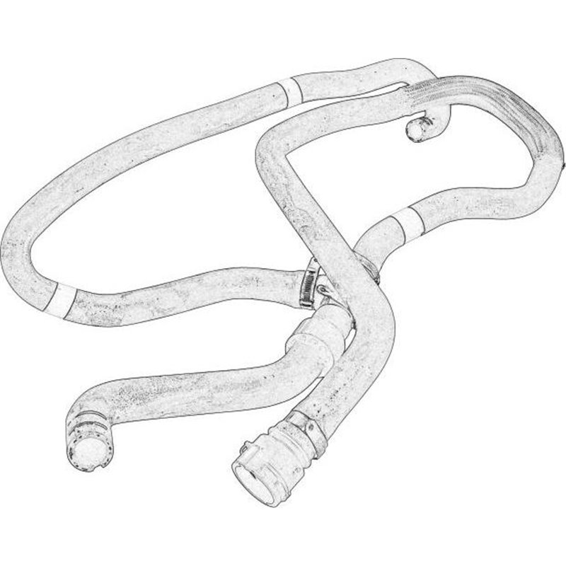 Furtun radiator - PSA-1611.982180