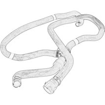 Furtun radiator - PSA-1611.982180