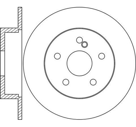 Disc frana Spate DR-ST MERCEDES C C204. C T-MODEL S204. C W204. E A207. E C207 1.6-3.0 01.07- - ATE-24.0110-0328.1