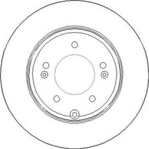 Disc frana Spate DR-ST HYUNDAI GRANDEUR. SONATA V 2.2D-2.4-3.3 01.05-12.11 - ATE-24.0110-0367.1