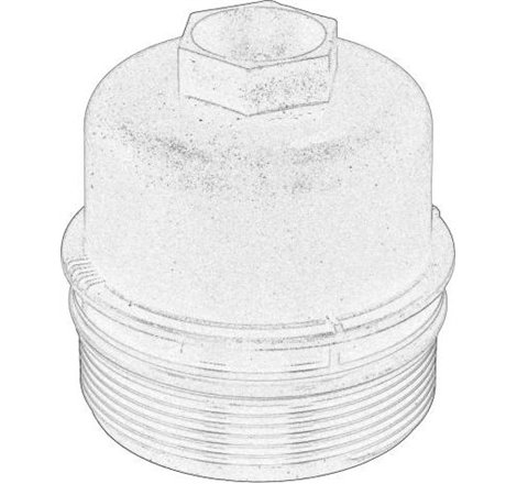 Capac, carcasa filtru ulei - PSA-55565961