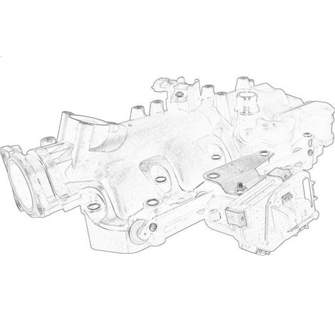 Modul conducta admisie - PSA-55571993