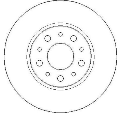 Disc frana Spate DR-ST FIAT 500L. TIPO 0.9-1.6D 09.12- - ATE-24.0110-0378.1