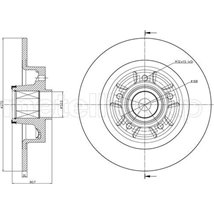 Disc frana - ATE-24.0110-0389.2