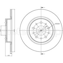Disc frana Spate DR-ST FIAT 500L. TIPO 1.0-1.6D 09.13- - ATE-24.0110-0393.1