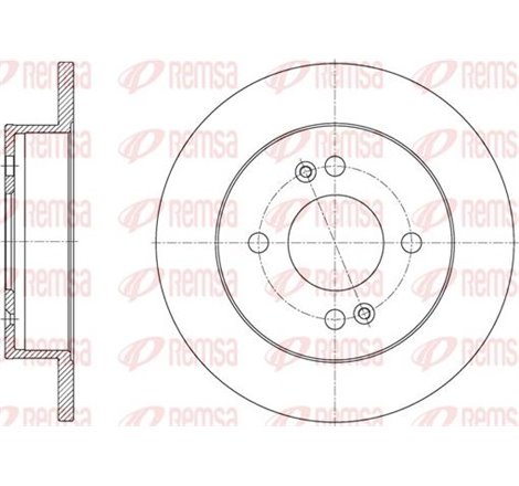 Disc frana Spate DR-ST HYUNDAI I10 I. I10 II. I10 III 1.0-1.0LPG-1.2 01.11- - ATE-24.0110-0394.1