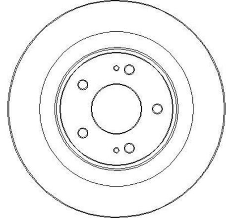 Disc frana Spate DR-ST CITROEN C4 AIRCROSS. MITSUBISHI ASX. ECLIPSE CROSS. OUTLANDER II. OUTLANDER III. PEUGEOT 4008 1.5-3.0 11.