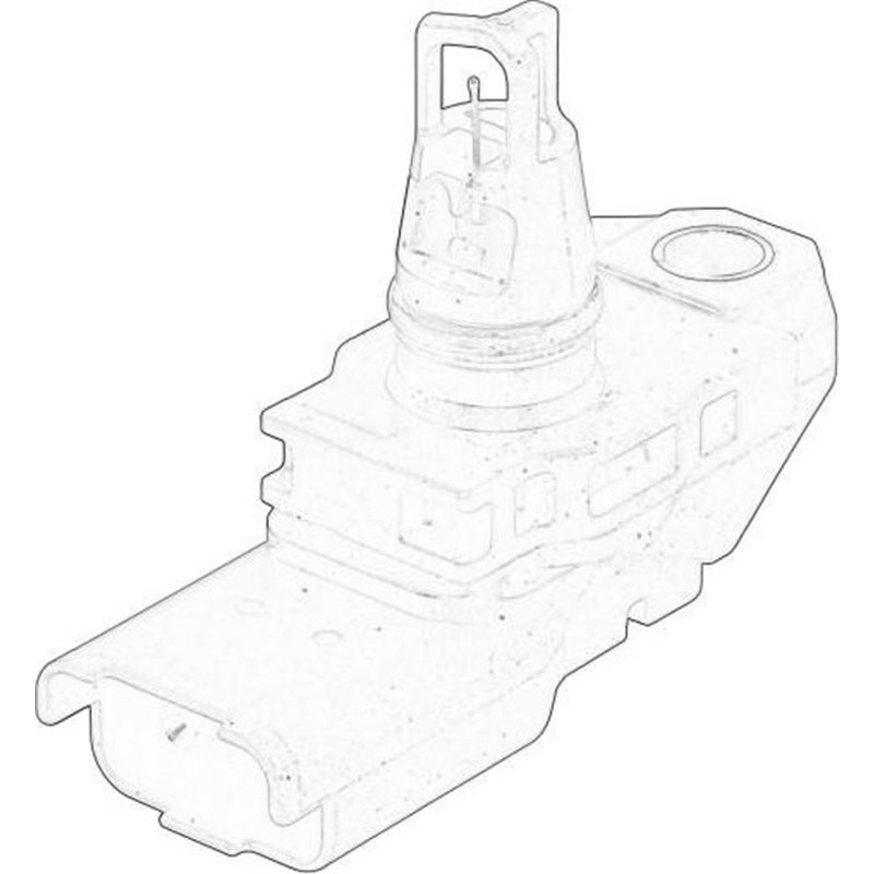 Senzor,temperatura aer admisie - PSA-9675541980