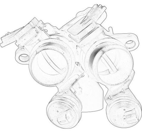 Carcasa clapeta - PSA-9677515880