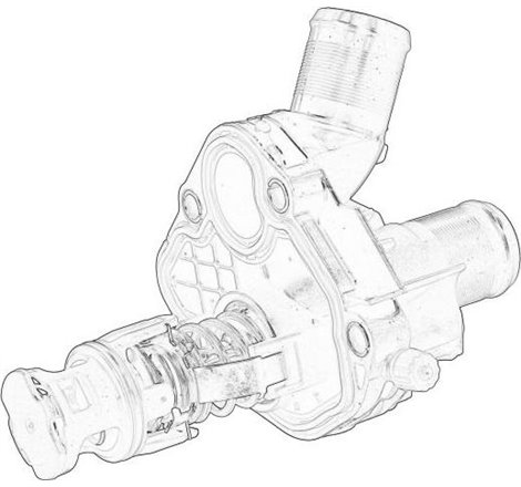 Flansa lichid racire - PSA-9811.034680