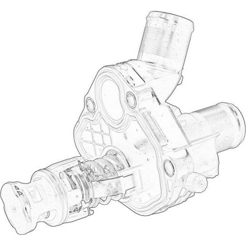 Flansa lichid racire - PSA-9811.034680