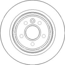 Disc frana Spate DR-ST VOLVO S60 II. S80 II. V60 I. V70 III. V70 III-KOMBI. XC70 II. FORD FOCUS IV 1.5-4.4 03.06- - ATE-24.0111-
