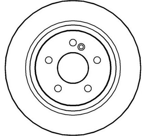 Disc frana Spate DR-ST MERCEDES S W220 2.8-4.3 10.98-08.05 - ATE-24.0111-0153.1