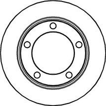 Disc frana Fata DR-ST LADA NIVA 1.6-1.9D 12.76- - ATE-24.0112-0130.1