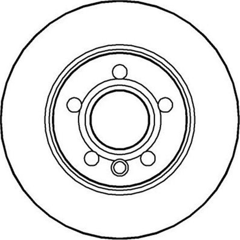 Disc frana Spate DR-ST SEAT ALHAMBRA. VW SHARAN. TRANSPORTER T4 1.8-2.8 07.90-03.10 - ATE-24.0112-0138.1