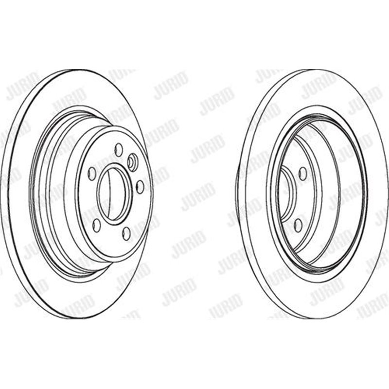 Disc frana Spate DR-ST VOLVO S80 II. V70 III. V70 III-KOMBI. XC70 II 1.6-4.4 03.06-12.16 - ATE-24.0112-0180.1