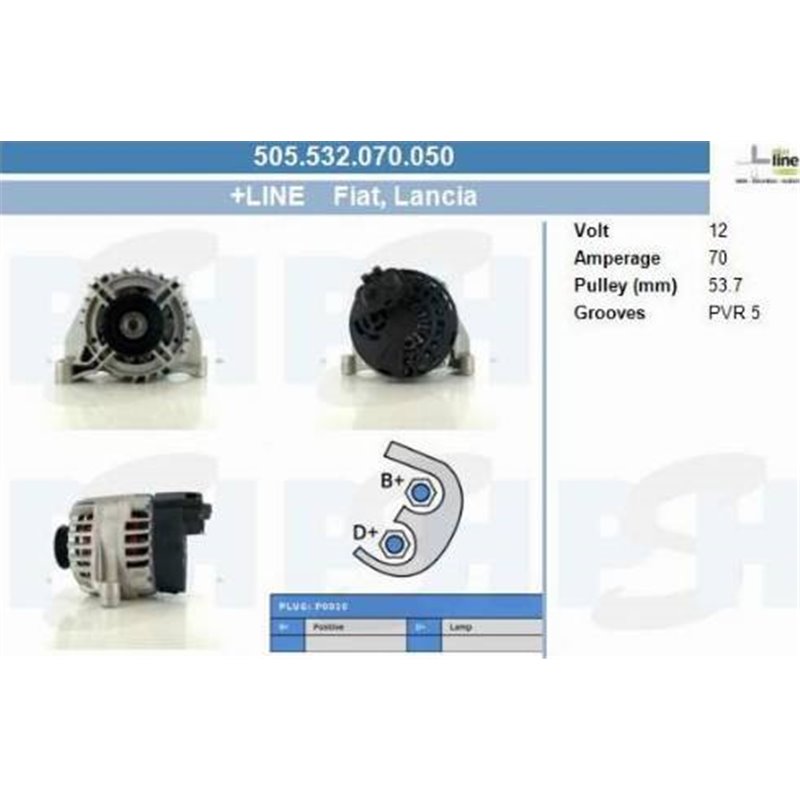 Generator / Alternator - PSH-505.532.070.050