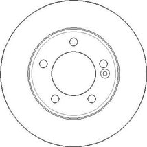 Disc frana Spate DR-ST NISSAN INTERSTAR. NV400. OPEL MOVANO B. RENAULT MASTER III 2.3D 02.10- - ATE-24.0112-0190.1
