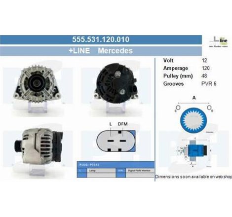 Generator / Alternator - PSH-555.531.120.010