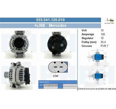 Generator / Alternator - PSH-555.541.120.010