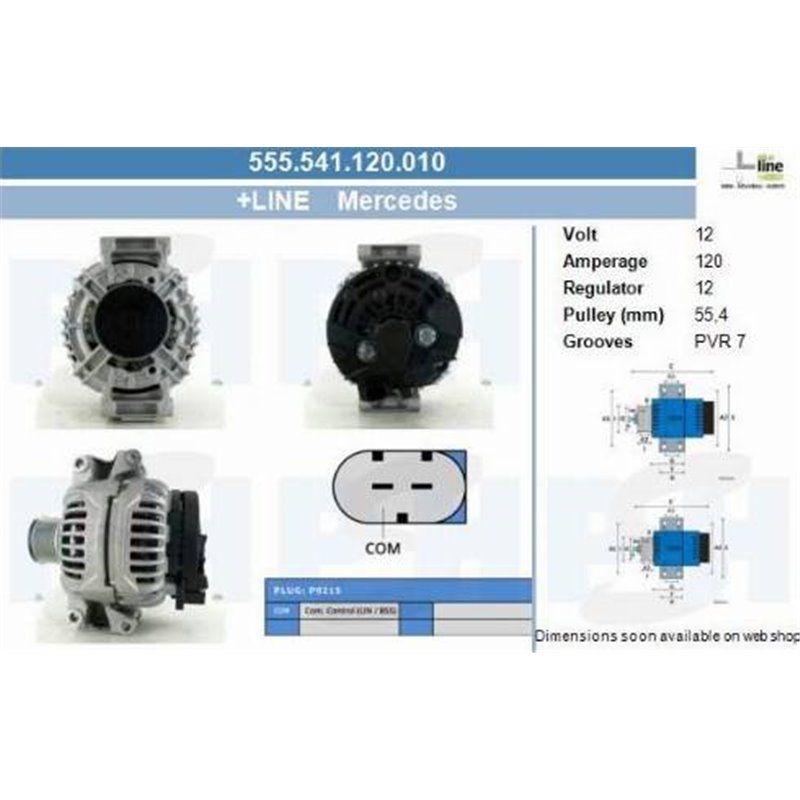 Generator / Alternator - PSH-555.541.120.010