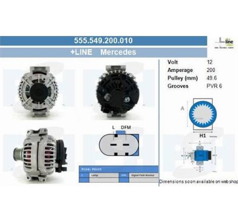 Generator / Alternator - PSH-555.549.200.010