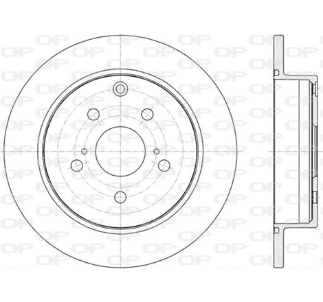 Disc frana Spate DR-ST TOYOTA MIRAI. PRIUS PLUS 1.8H-Electric 05.11- - ATE-24.0112-0203.1
