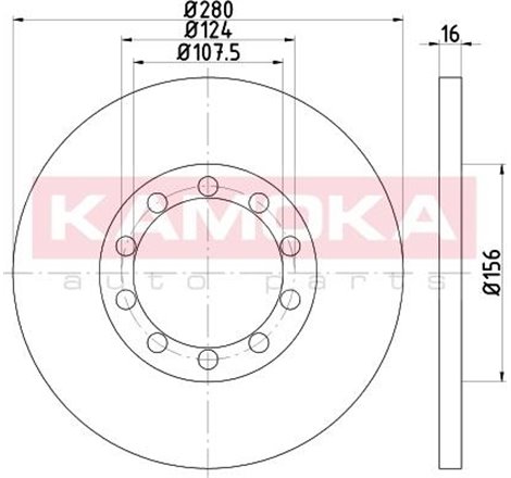 Disc frana - QUARO-QD0580 - QUARO-QD0580