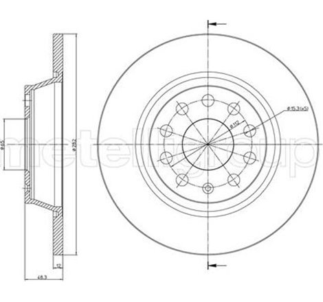 Disc frana - QUARO-QD0693 - QUARO-QD0693