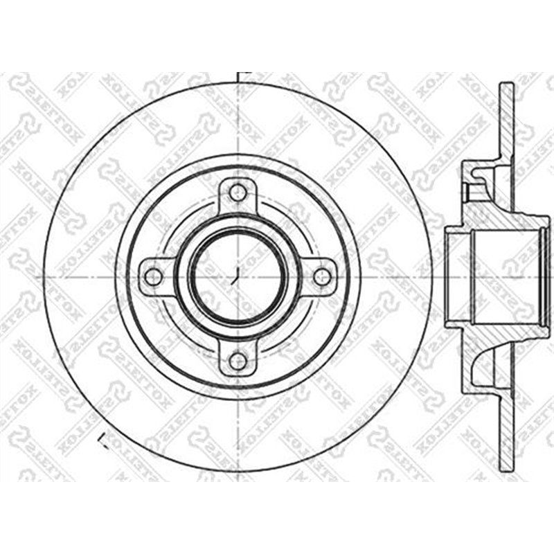 Disc frana - QUARO-QD0711 - QUARO-QD0711