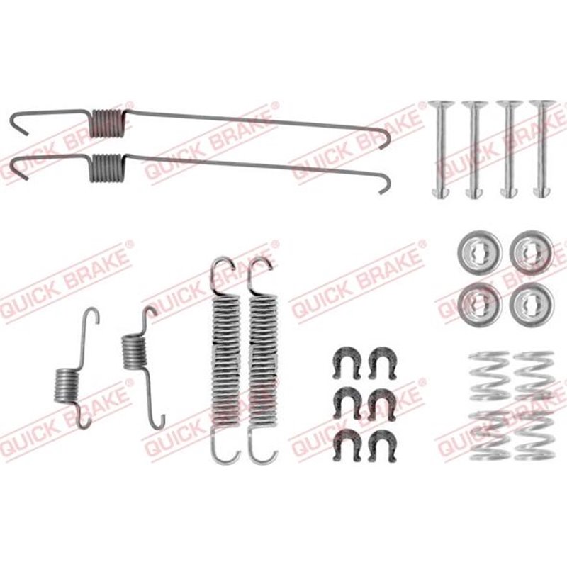 Set accesorii, sabot de frana - QUICK BRAKE-105-0001
