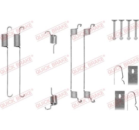 Set accesorii, sabot de frana - QUICK BRAKE-105-0007