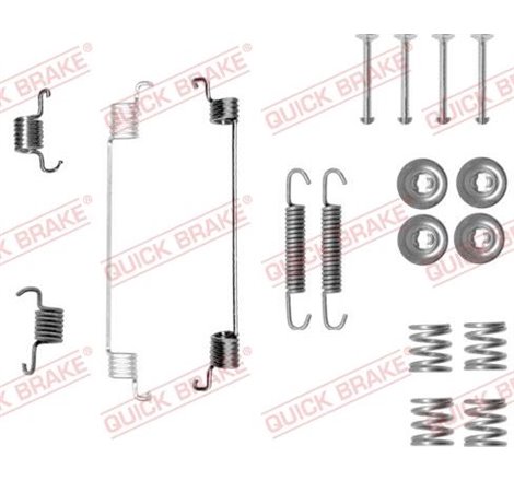 Set accesorii, sabot de frana - QUICK BRAKE-105-0014
