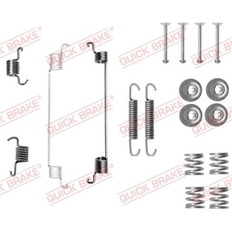 Set accesorii, sabot de frana - QUICK BRAKE-105-0014