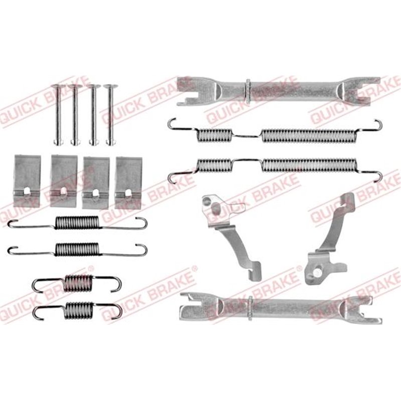 Set accesorii, sabot de frana - QUICK BRAKE-105-0017S