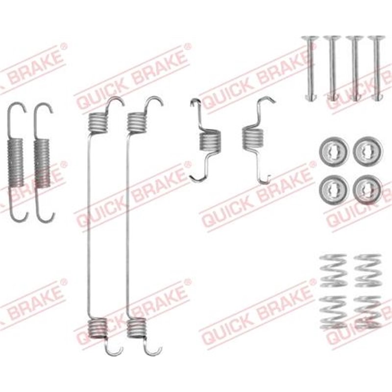 Set accesorii, sabot de frana - QUICK BRAKE-105-0018