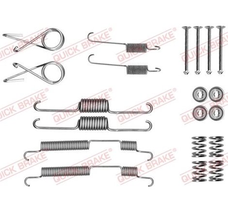 Set accesorii, sabot de frana - QUICK BRAKE-105-0022