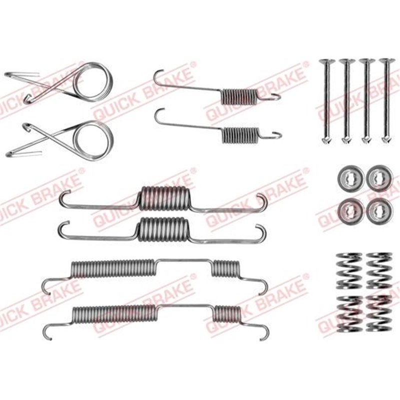 Set accesorii, sabot de frana - QUICK BRAKE-105-0022
